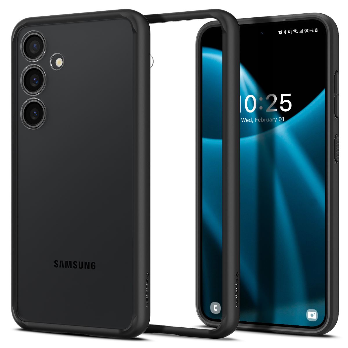 Spigen Ultra Hybrid, matte black - Samsung Galaxy S24