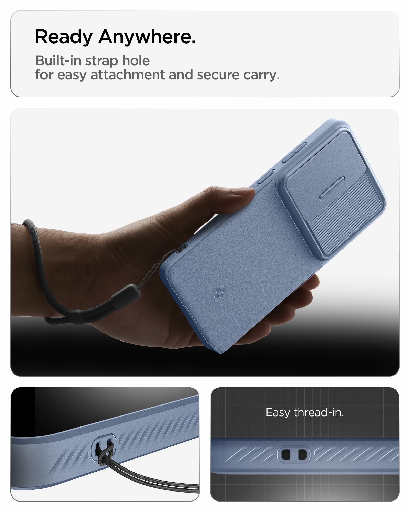 Spigen Optik Armor, light blue - Samsung Galaxy S26 Ultra (16)