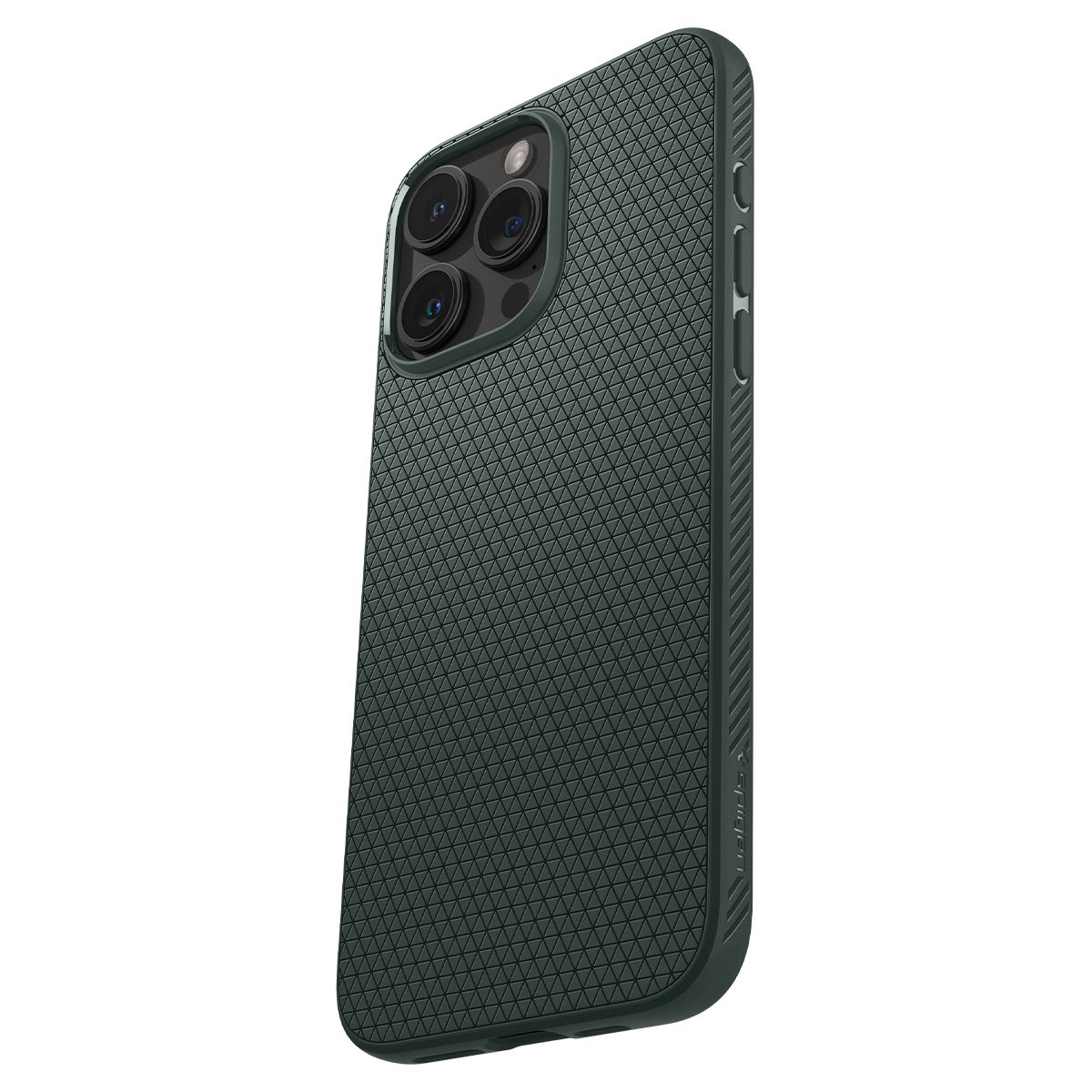 Spigen Liquid Air, abyss green - iPhone 15 Pro (8)