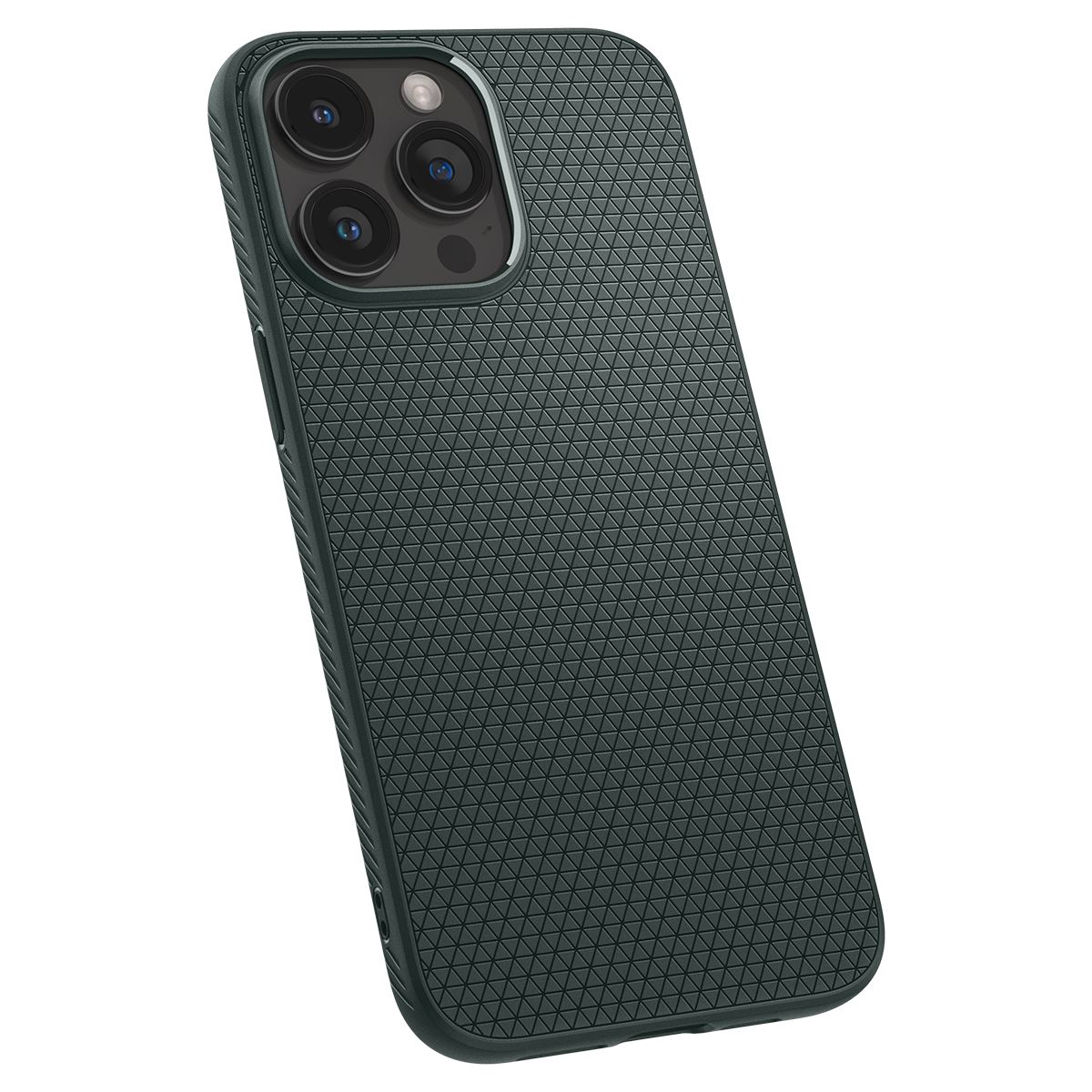 Spigen Liquid Air, abyss green - iPhone 15 Pro (9)