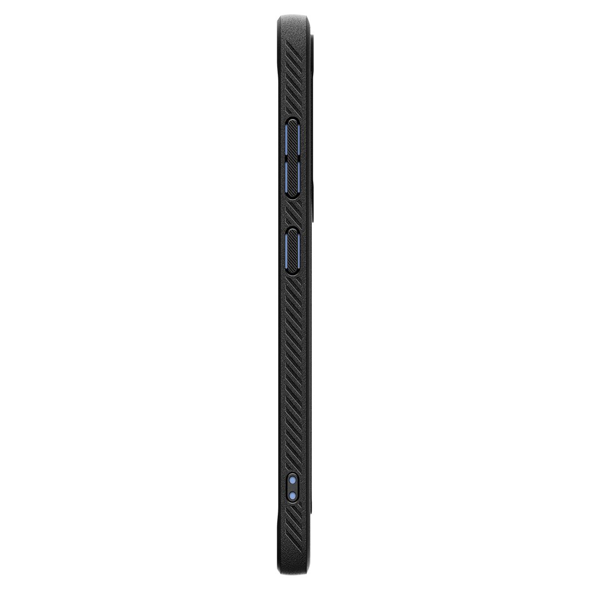 Spigen Rugged Armor MagSafe, matte black - Samsung Galaxy S25 (4)