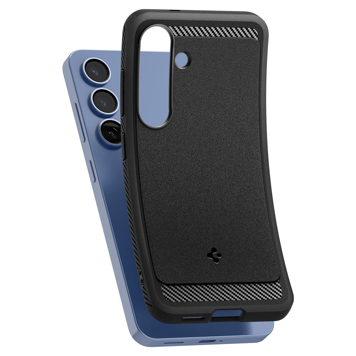 Spigen Rugged Armor MagSafe, matte black - Samsung Galaxy S25 (9)
