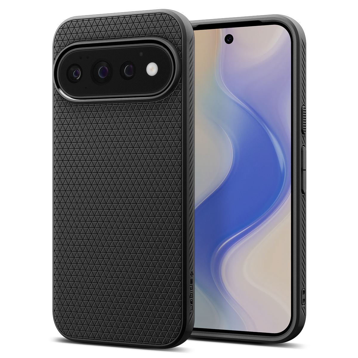 Spigen Liquid Air, matte black - Google Pixel 11 Pro (1)