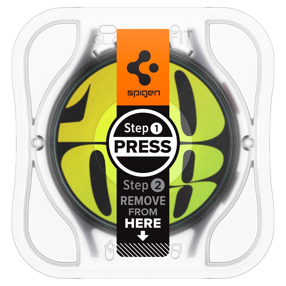 Spigen Glass tR EZ Fit 2 Pack , transparency - Samsung Galaxy Watch7 (44mm) (2)