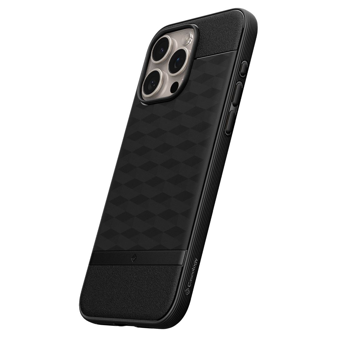 Spigen Caseology Parallax MagSafe, matte black - iPhone 15 Pro Max (8)