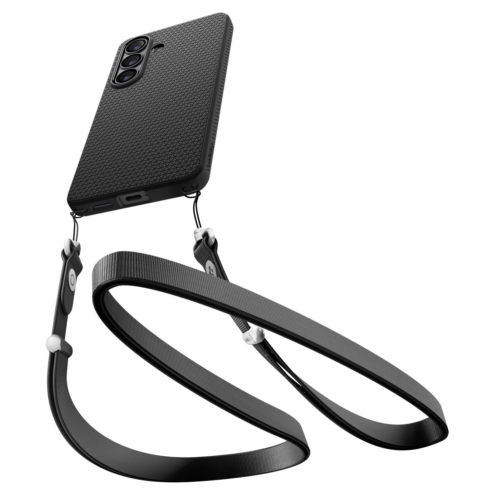 Spigen Liquid Air, matte black - Samsung Galaxy S26+ (15)