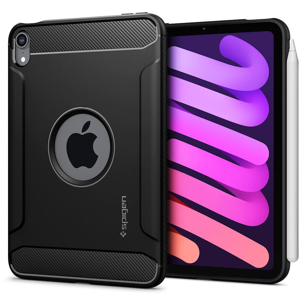 Spigen Rugged Armor, black - iPad mini 2024/6 (1)