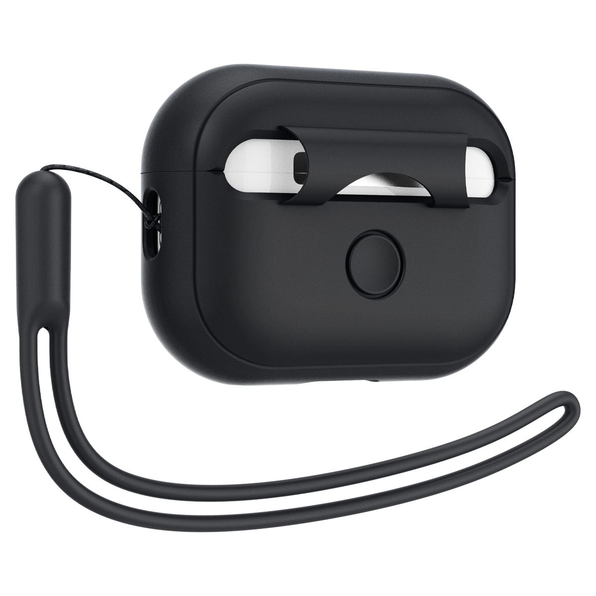 Spigen Silicone Fit, black - AirPods Pro 2 (2)