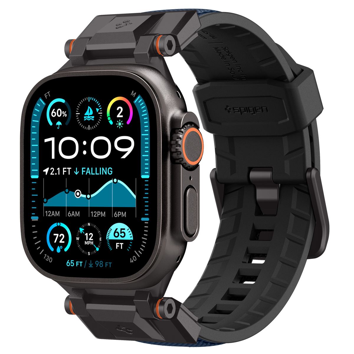 Spigen DuraPro Armor, navy blue - Apple Watch 49mm/46mm/45mm/44mm  (15)