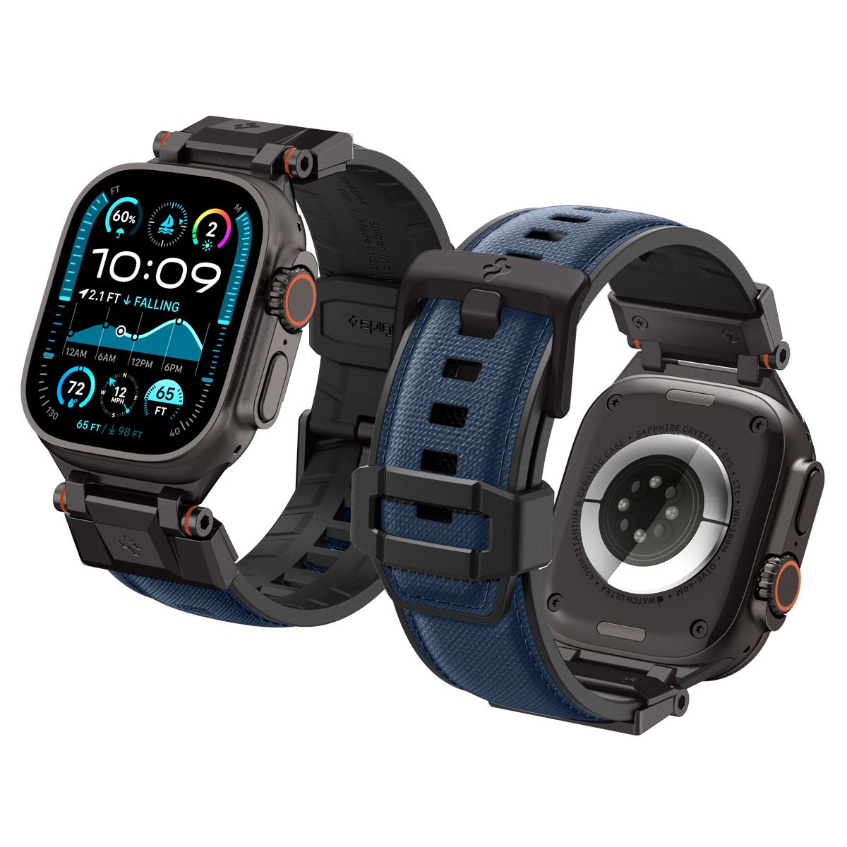 Spigen DuraPro Armor, navy blue - Apple Watch 49mm/46mm/45mm/44mm  (16)