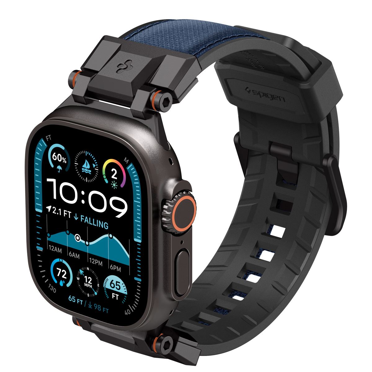 Spigen DuraPro Armor, navy blue - Apple Watch 49mm/46mm/45mm/44mm  (7)