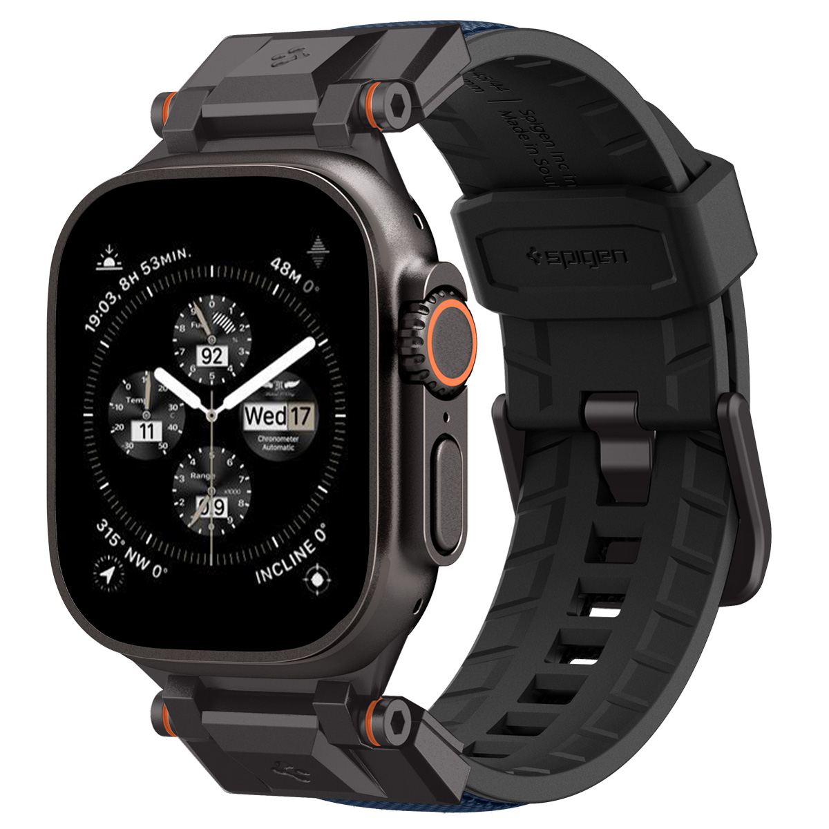 Spigen DuraPro Armor, navy blue - Apple Watch 49mm/46mm/45mm/44mm 