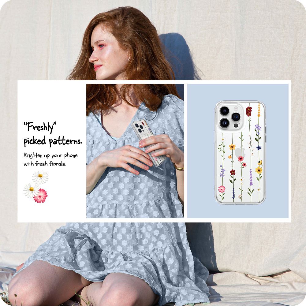Spigen Cyrill Cecile, flower garden - iPhone 14 Pro (10)
