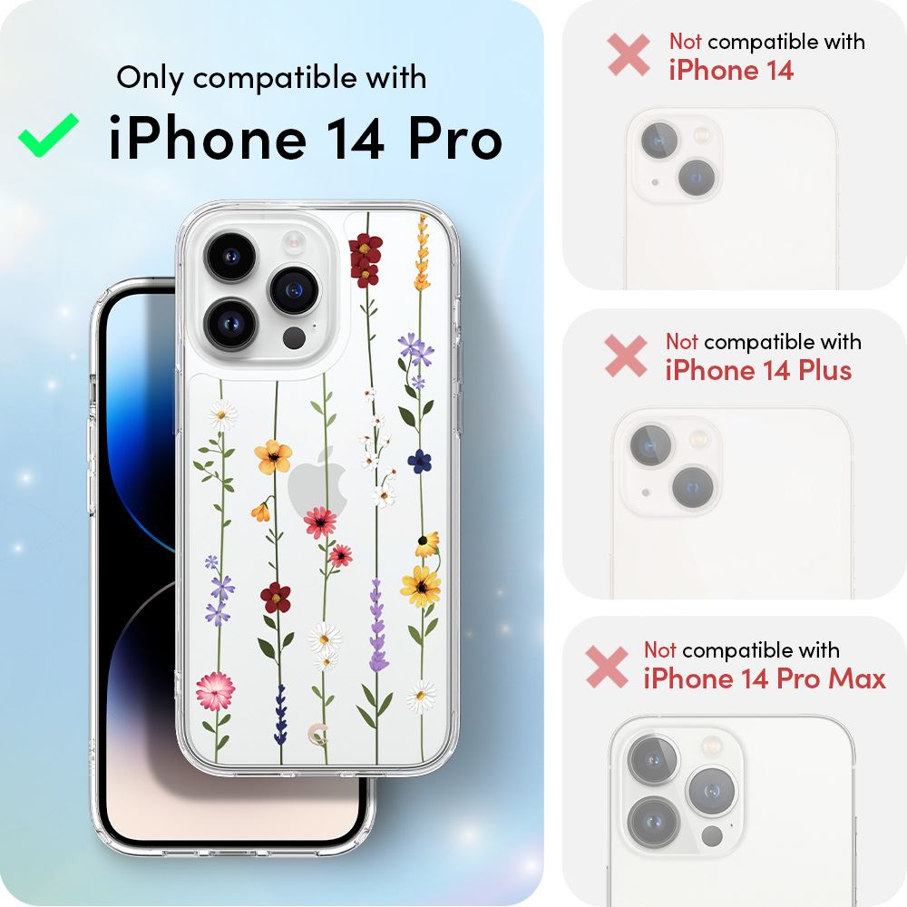 Spigen Cyrill Cecile, flower garden - iPhone 14 Pro (8)