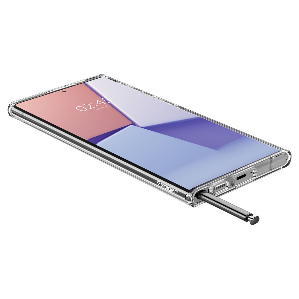 Spigen Ultra Hybrid, crystal clear - Samsung Galaxy S22 Ultra (8)