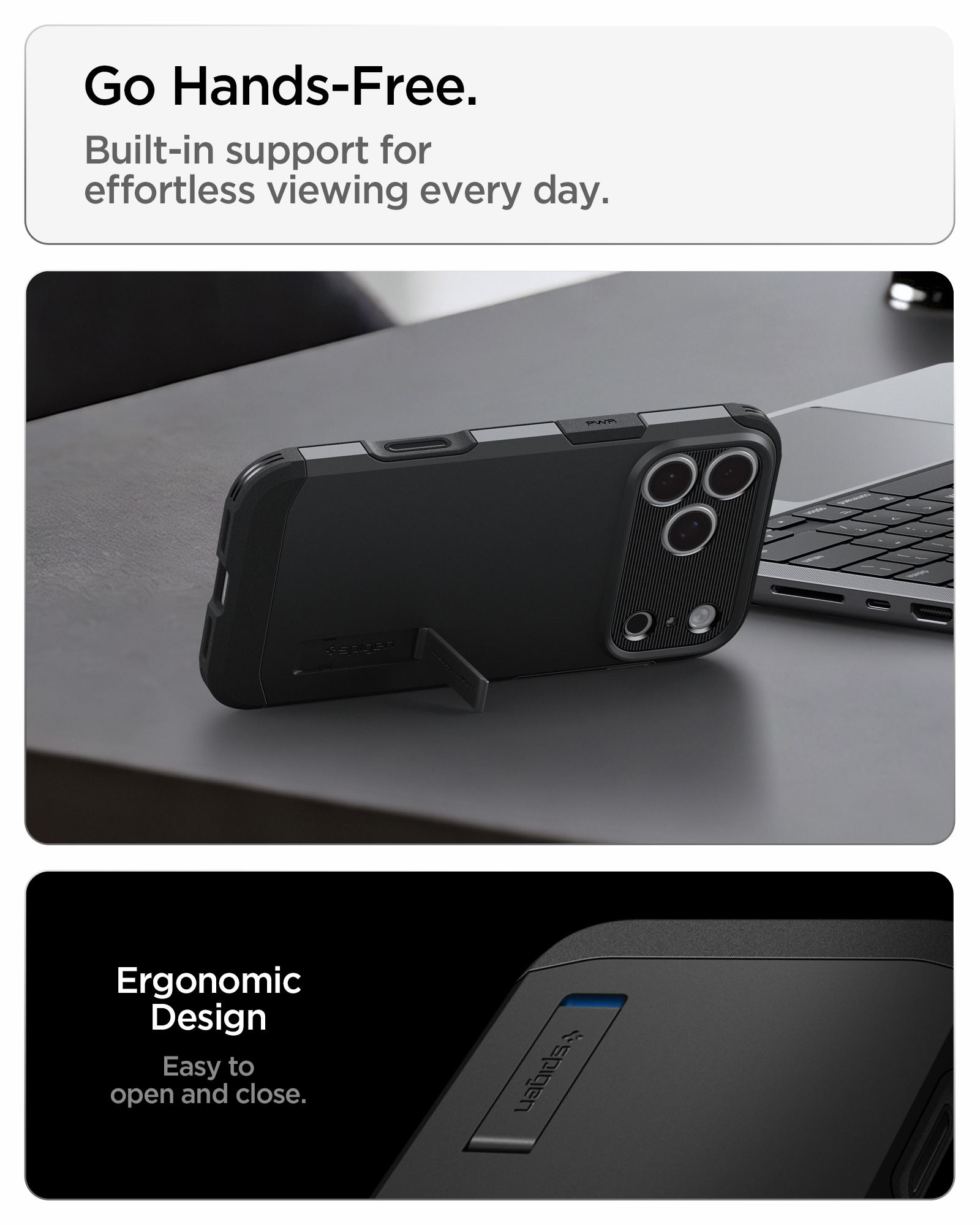 Spigen Tough Armor T MagSafe, black - iPhone 18 Pro/17 Pro (17)