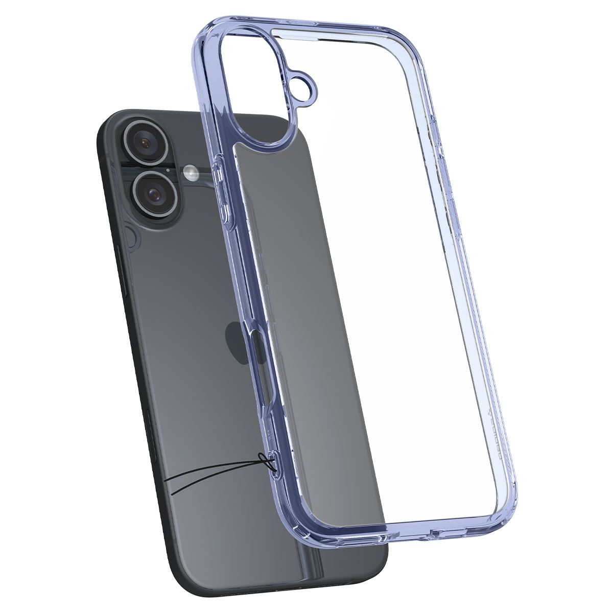 Spigen Ultra Hybrid, sky crystal - iPhone 16 Plus (5)