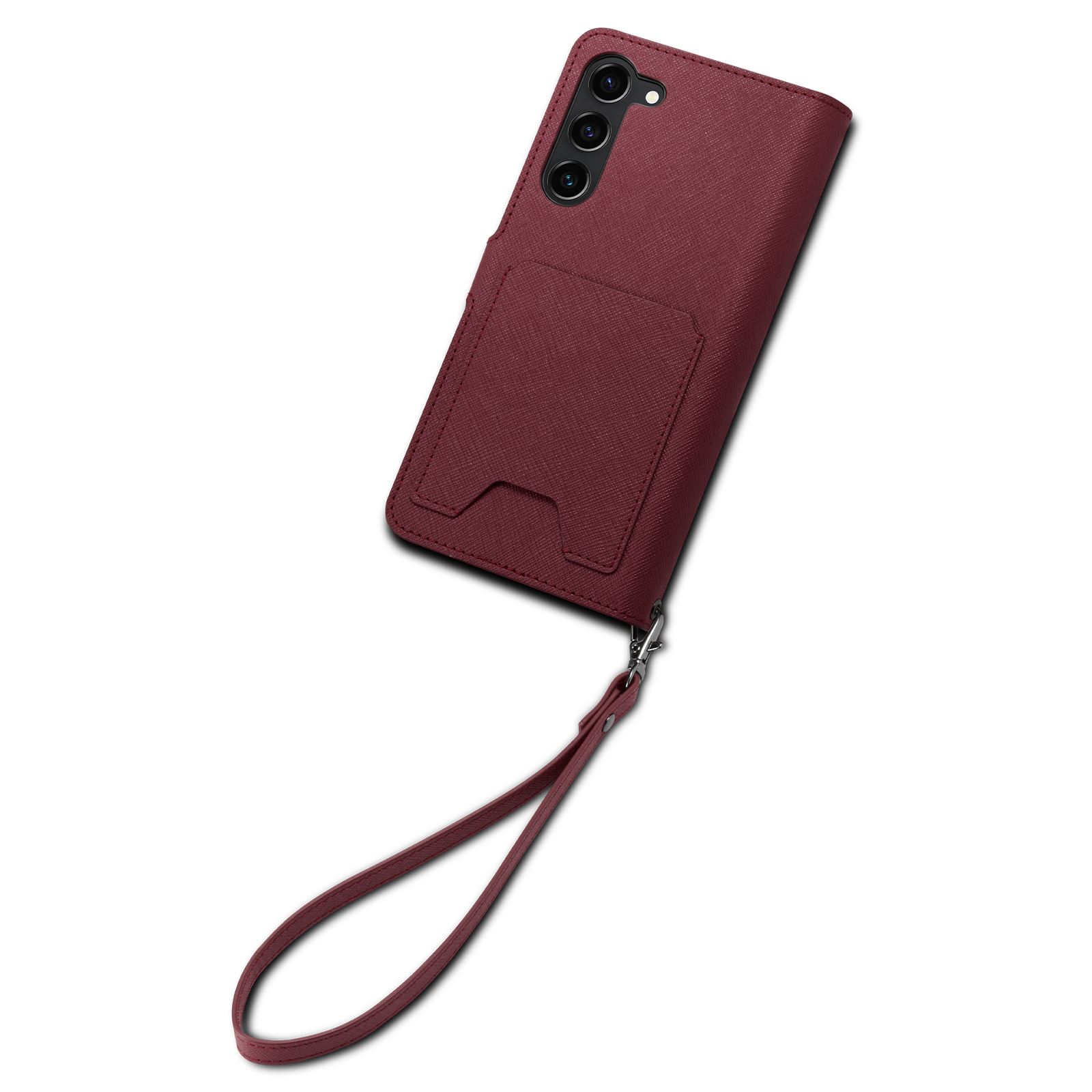Spigen Wallet S Plus, burgundy - Samsung Galaxy S23+ (10)