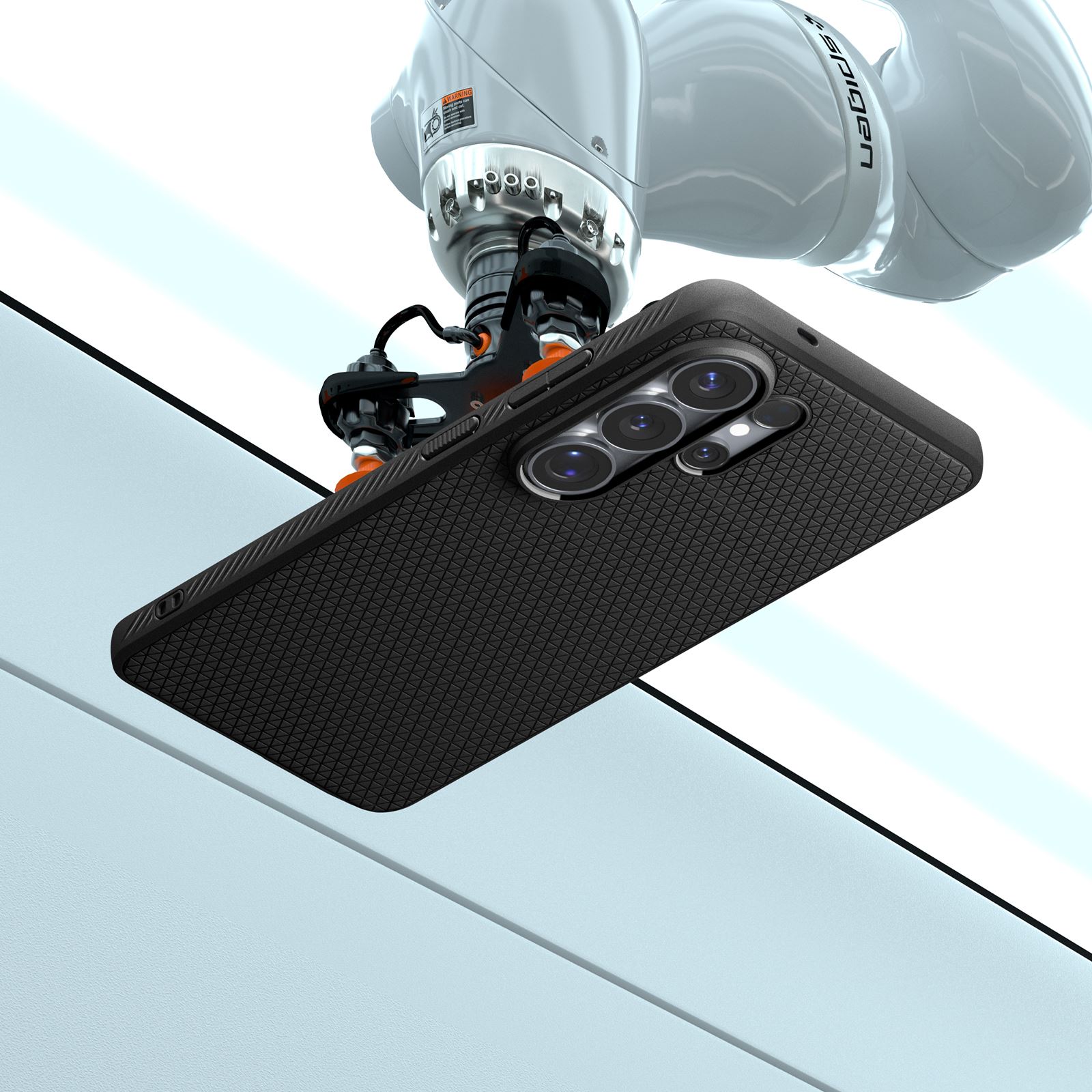 Spigen Liquid Air, matte black - Samsung Galaxy S26 Ultra (10)