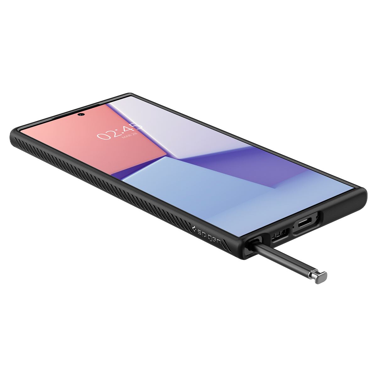 Spigen Liquid Air, black - Samsung Galaxy S23 Ultra (12)