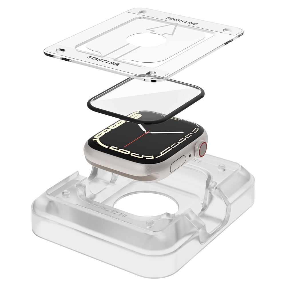 Spigen ProFlex EZ Fit 2 Pack - Apple Watch 9/8/7 45mm (2)