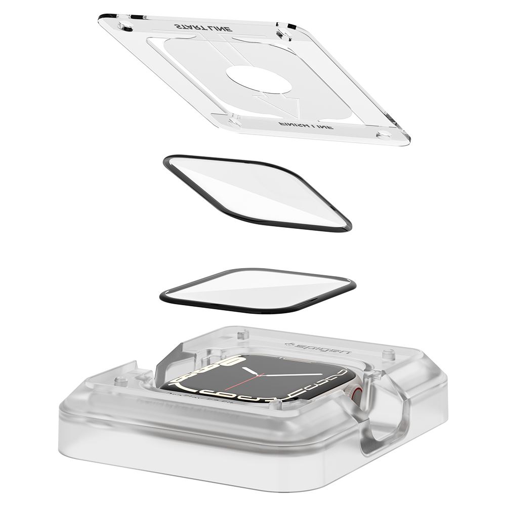 Spigen ProFlex EZ Fit 2 Pack - Apple Watch 9/8/7 45mm (3)