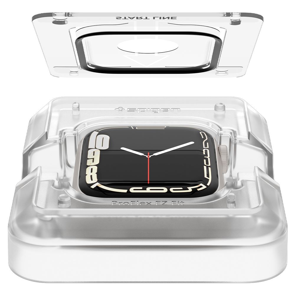 Spigen ProFlex EZ Fit 2 Pack - Apple Watch 9/8/7 45mm (5)