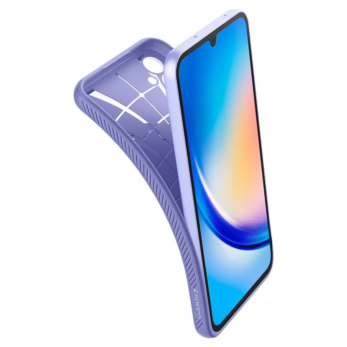 Spigen Liquid Air, awesome violet - Samsung Galaxy A34 5G (7)