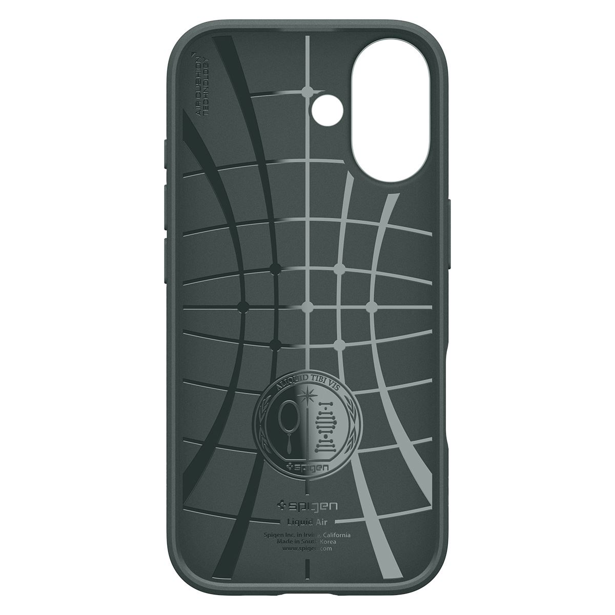 Spigen Liquid Air, abyss green - iPhone 17 (3)