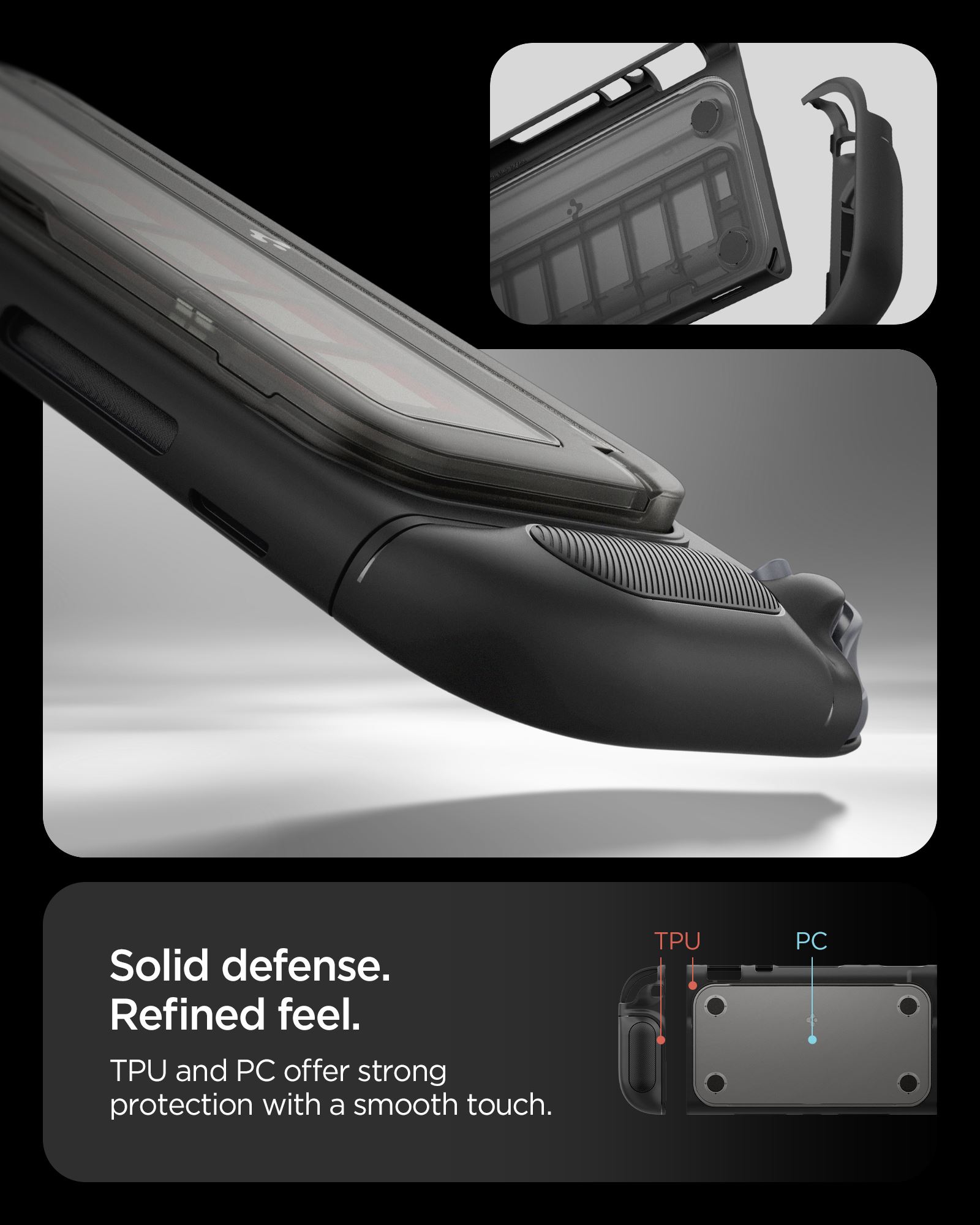 Spigen Snap Switch, black - Nintendo Switch 2 (24)