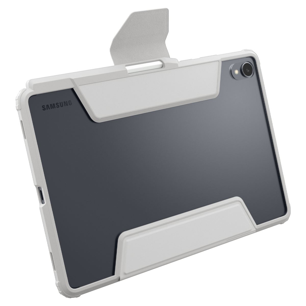 Spigen Ultra Hybrid Pro, gray - Samsung Galaxy Tab S11 (11)