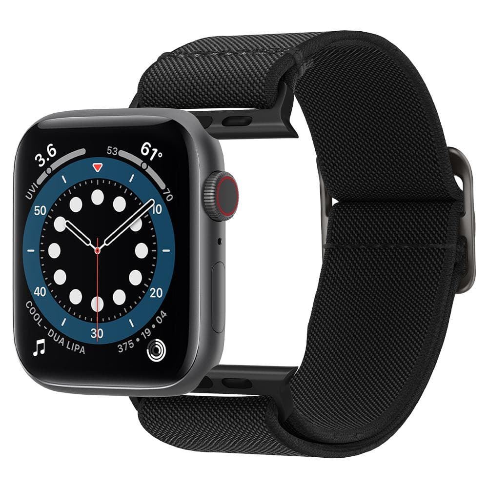 Spigen Lite Fit, black - Apple Watch 49mm/46mm/45mm/44mm/42mm (3)