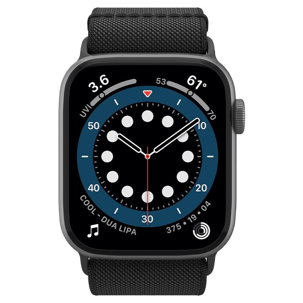 Spigen Lite Fit, black - Apple Watch 49mm/46mm/45mm/44mm/42mm (6)