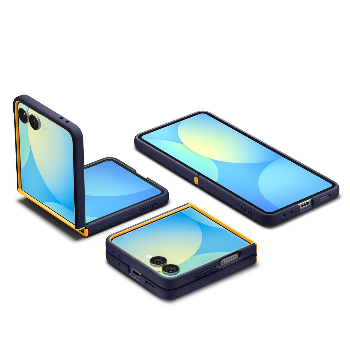 Spigen Nano Pop MagSafe, blueberry navy - Samsung Galaxy Z Flip7 (9)