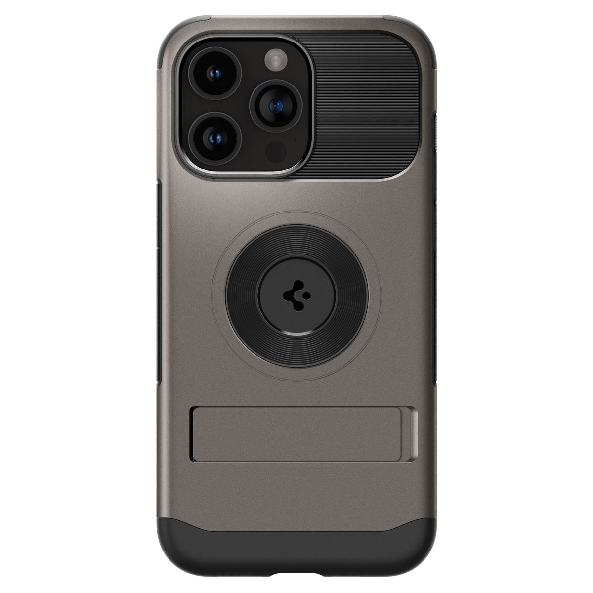 Spigen Slim Armor MagSafe, gunmetal - iPhone 15 Pro (2)