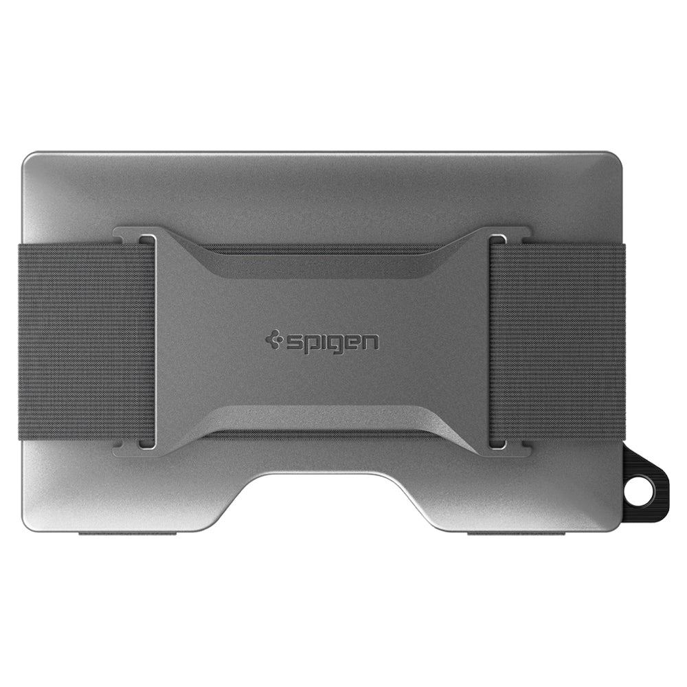 Spigen Wallet S Card Holder with Card Key Ring, gunmetal - AirTag (6)