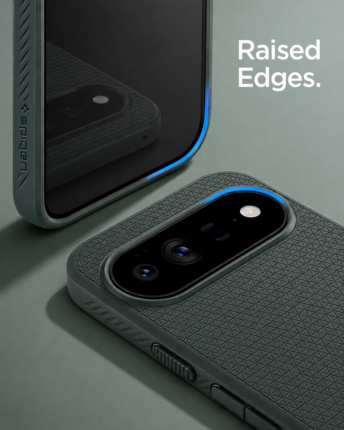 Spigen Liquid Air MagSafe, abyss green - Google Pixel 11 Pro (12)