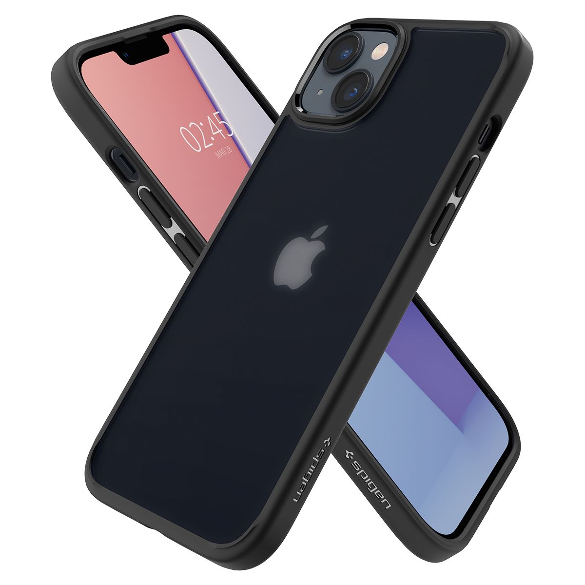 Spigen Ultra Hybrid, frost black - iPhone 14 (7)
