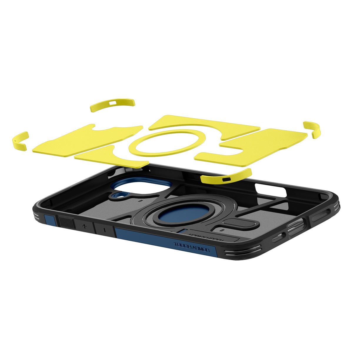 Spigen Tough Armor MagSafe, navy blue - iPhone 16 (7)
