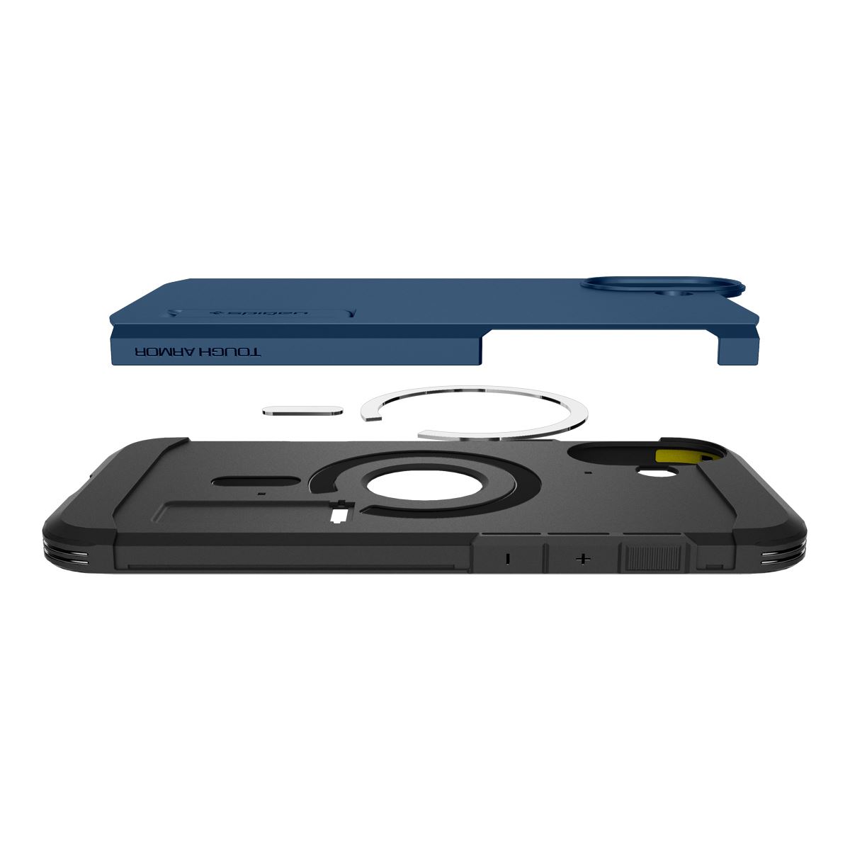 Spigen Tough Armor MagSafe, navy blue - iPhone 16 (8)