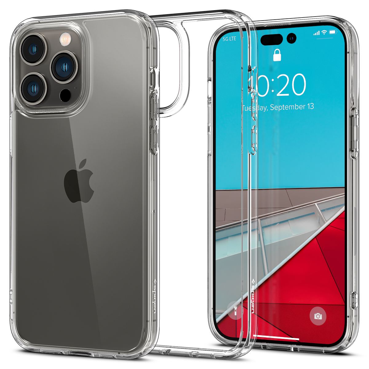 Spigen Ultra Hybrid, crystal clear - iPhone 14 Pro Max (1)