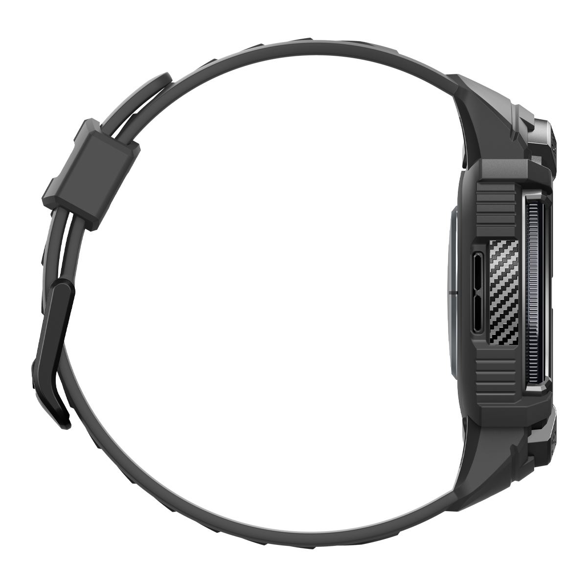 Spigen Rugged Armor Pro, black - Samsung Galaxy Watch6 Classic 47mm (11)