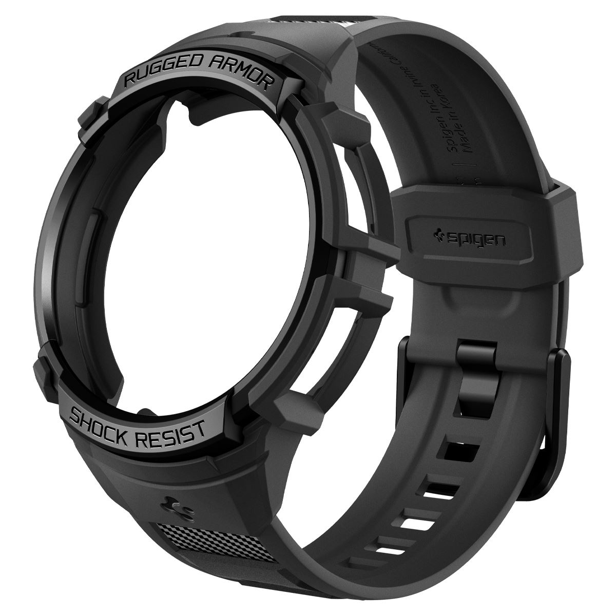 Spigen Rugged Armor Pro, black - Samsung Galaxy Watch6 Classic 47mm (13)