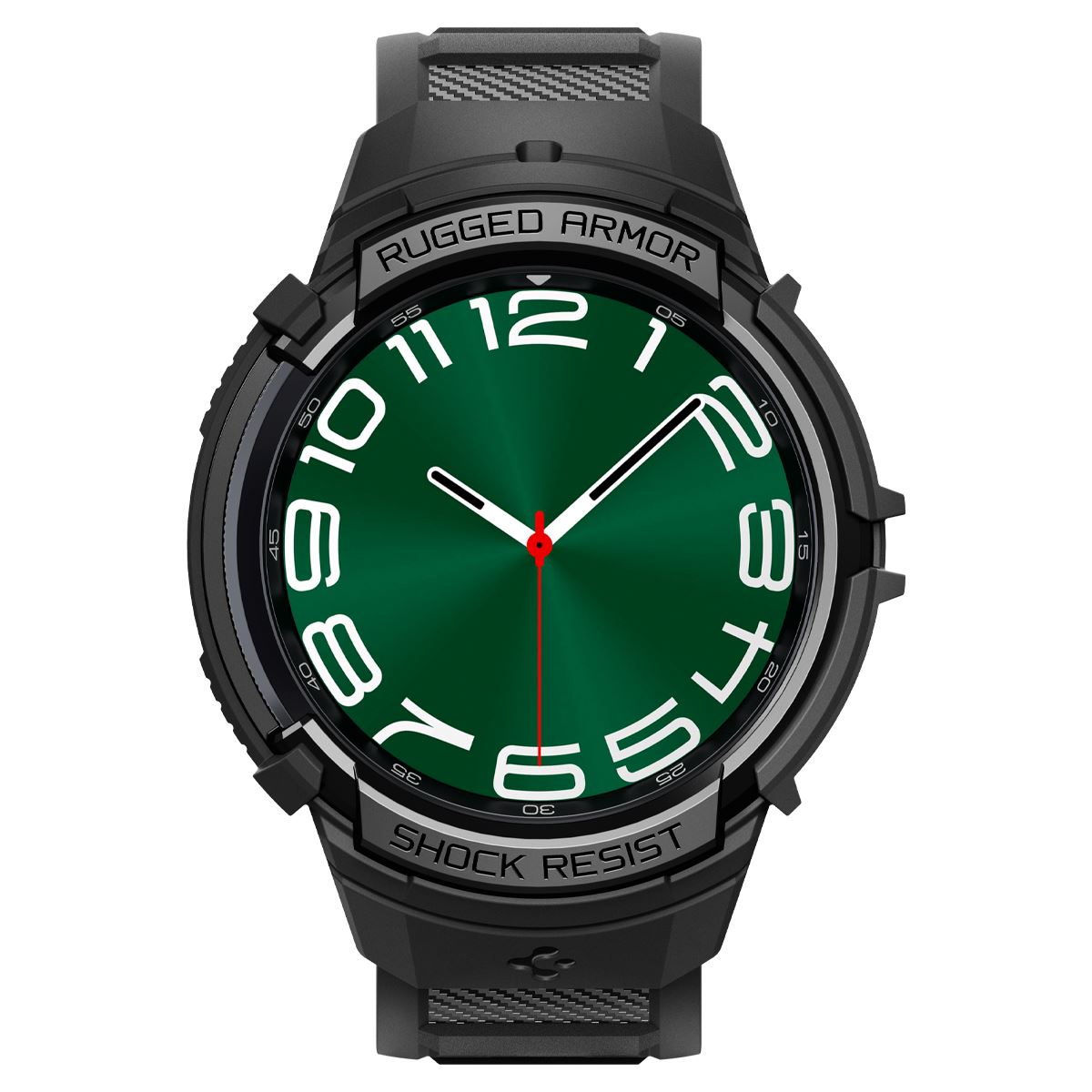 Spigen Rugged Armor Pro, black - Samsung Galaxy Watch6 Classic 47mm (2)