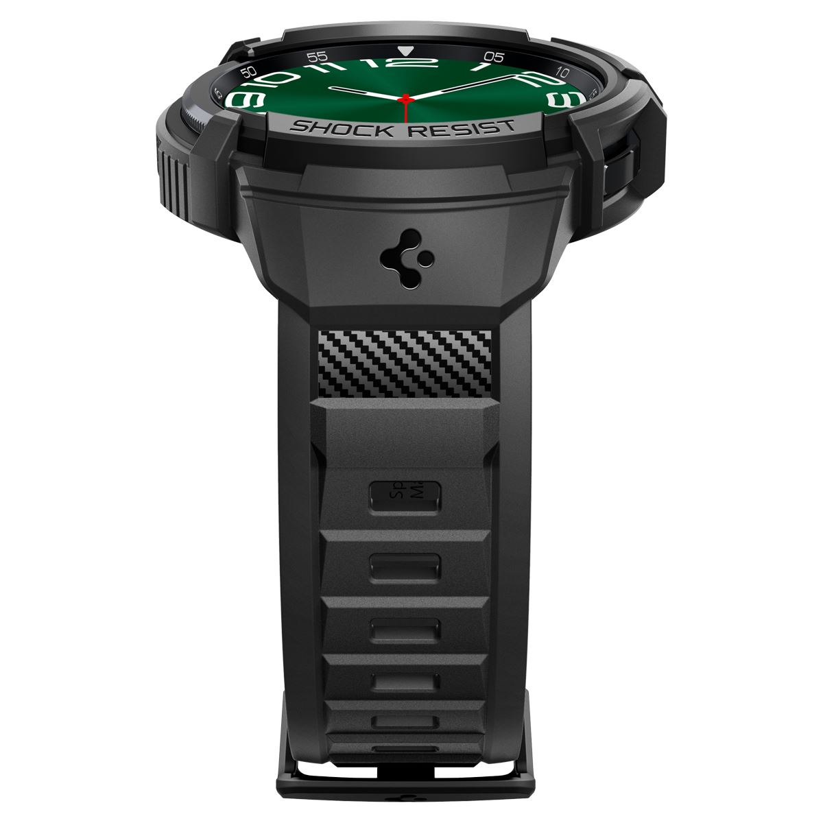 Spigen Rugged Armor Pro, black - Samsung Galaxy Watch6 Classic 47mm (4)