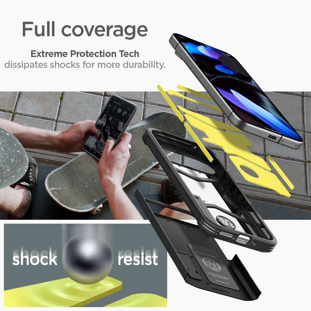 Spigen Tough Armor, black - Google Pixel 9 Pro/Pixel 9 (12)