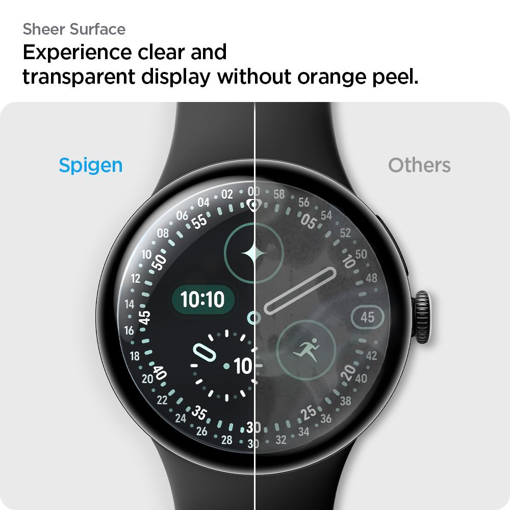 Spigen EliteShield EZ Fit 2 Pack - Google Pixel Watch 4/ 3 (41mm) (11)