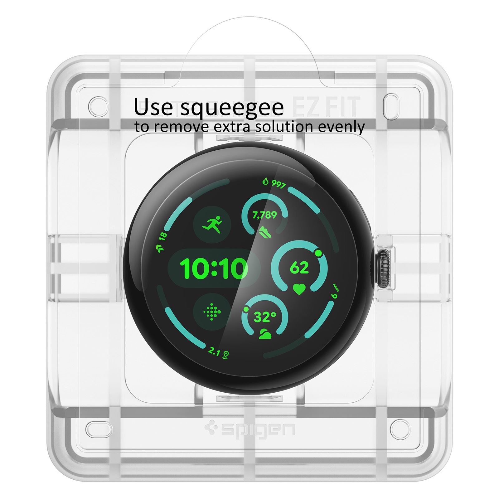 Spigen EliteShield EZ Fit 2 Pack - Google Pixel Watch 4/ 3 (41mm) (4)