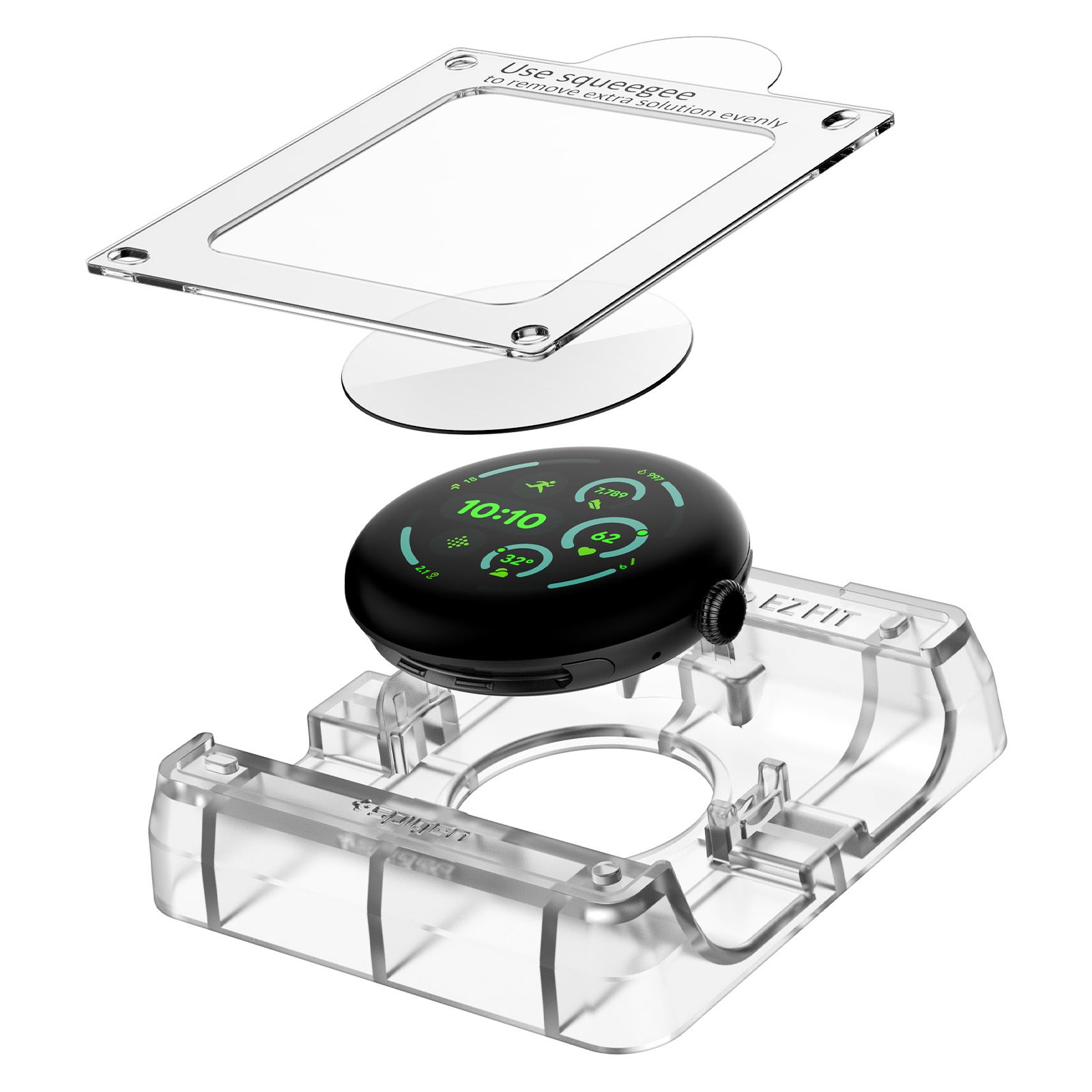 Spigen EliteShield EZ Fit 2 Pack - Google Pixel Watch 4/ 3 (41mm) (6)