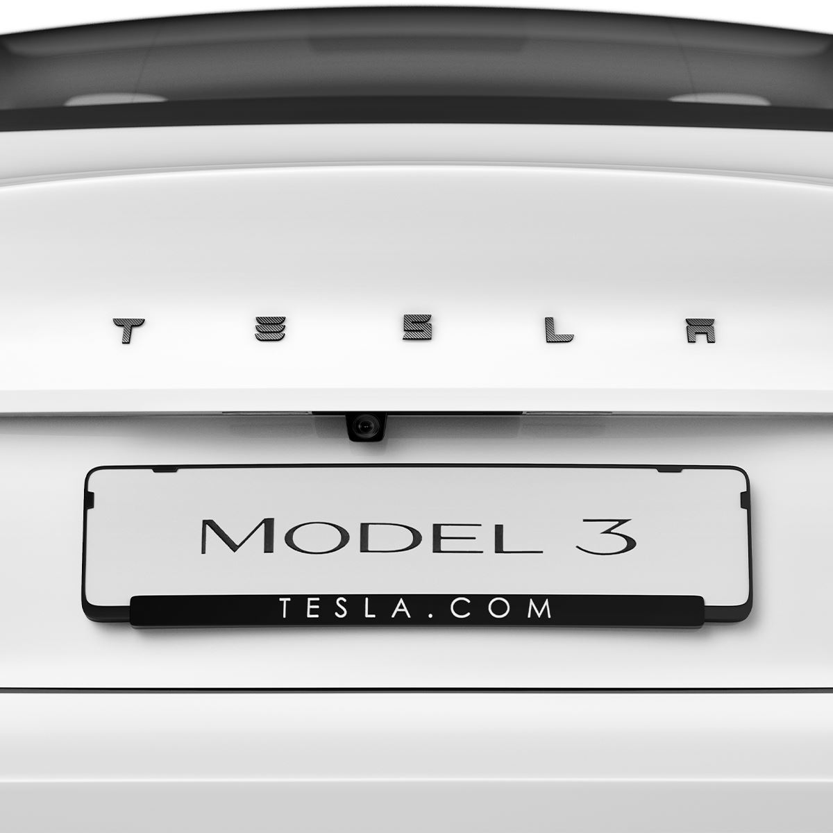 Spigen Tesla Rear Emblem Logo Full Cover, carbon - Tesla Model 3 2024 (3)